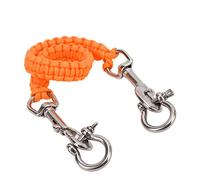 ZPLKKYGR Support de caméra de plongée, Crochet en Acier Inoxydable 304 avec Rotation à 360°, pour équipement de Photographie sous-Marine, Facile à Utiliser, résistant à la (Orange)