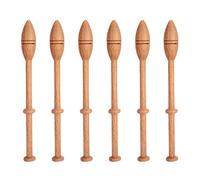 ZPSHYD 12 Pcs Dentelle Canette en Bois, Aiguilles À Tricoter DIY Tapisserie en Bois Chandail À Coudre Durable Dentelle Canette À Tricoter Outil pour Tricoter À La Main Outils De Bricolage