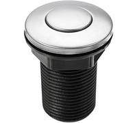 ZPSHYD Commutateur De Bain Interrupteur Pneumatique Kit, d'air d'élimination des ordures 32 mm, Bouton Commutation activé par l'air avec Tuyau pour Les déchets Alimentaires
