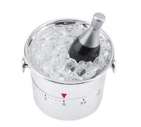 ZPSHYD Compte à Rebours Mécanique de 60 Minutes,Minuteur Forme Créative de Seau à Glace,Utilisée pour la Cuisine,Le Fitness,Le Timing Expérimental