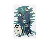 ZPSYREGYD Spy X Family Poster décoratif sur toile pour chambre à coucher 20 x 30 cm