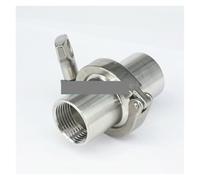 ZPTPNGWH 1-1/2" BSPT Female x 2" Tri Clamp Set SUS304 Stainless Steel Assembly Fitting Tri-Clover Home Brew