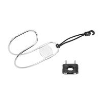 ZPurifylline Buoy Holder Bracket, Marine Horseshoe Bracket for Yachts and Boats, Less Steel Buoy Holder with Pla Mount, Polished for Harsh Environment