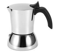 ZPurifylline Pot à moka en acier 304, C r pour la maison et le magasin C, bouilloire à action avec poignée anti-brûlure, idéale pour, C