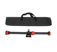 ZPurifylline Tripod Extension Arm, Overhead Camera Mount, 360 Degree Rotating Double Lock Carbon Fiber Boom Cross Arm with Arca Quick Release Base, 1/4in 3/8in Interface for DSLR Cameras and VI