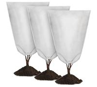 ZPVXRVQ 2 Pièces Couverture Protectrice des Plantes, Couverture À L'épreuve Froide d'hiver De Grande Capacité Économique Réutilisable, Convient Aux Plantes en Pot, Aux Jardins, Aux Forêts(23X23in)