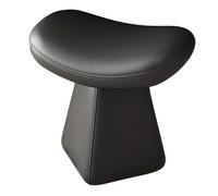 ZPVXRVQ Chaise De Toilette À Structure en Bois Massif, avec Coussin en Forme De Selle, Banc De Dressing pour Chambre À Coucher, Pouvant Servir De Banc D'entrée Ou De Piano(Schwarz)