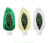 ZPVXRVQ Lot De 2 Protections Hivernales pour Plantes D'extérieur, Sacs Résistants Au Froid pour Serre, Conviennent Aux Palmiers, Oliviers et Citronniers(Beige,47x71in)