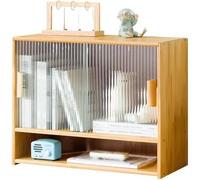 ZQDUFEA Bidacothérapie de Bureau de 55 cm avec Portes d'armoires coulissantes en Verre Multiples de Bureau de Bureau de Bureau de Bureau