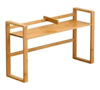 ZQDUFEA Étagère de Bureau de Petit Ordinateur avec Serre-Berger en Bois de Bureau de Bureau de Bureau Multipurpose pour Les Livres/cds/Affichage de Magazine