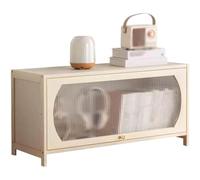 ZQDUFEA Étagère de Rangement de Bureau avec Acrylique en survol du volet en survol de Porte d'affichage Polyvalent pour la Chambre de Cuisine de Bureau Blanc