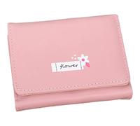 ZQDUFEA Fleurs Imprimés Portefeuille Style Carte de Style Sac à Crayons de Cartes à Cartes Sac d'embrayage Small Coin Bourses de Grande capacité Pocket