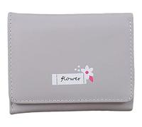 ZQDUFEA Fleurs Imprimés Portefeuille Style Carte de Style Sac à Crayons de Cartes à Cartes Sac d'embrayage Small Coin Bourses de Grande capacité Pocket