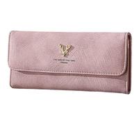 ZQDUFEA Long Portefeuille Couleur Unie Sac à Main Sac d'argent Porte - Cartes Grande capacité Minimaliste Porte - Monnaie Fashion Coin Pocket