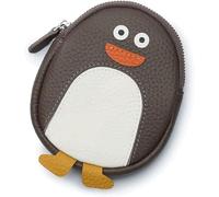 ZQDUFEA Mignon de Pingouin Portefeuille Carte en Cuir Support Multifonction Portable Sacs à Sacs à Monnaie Slim de Grande capacité Poche
