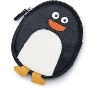 ZQDUFEA Mignon de Pingouin Portefeuille Carte en Cuir Support Multifonction Portable Sacs à Sacs à Monnaie Slim de Grande capacité Poche