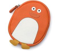 ZQDUFEA Mignon de Pingouin Portefeuille Carte en Cuir Support Multifonction Portable Sacs à Sacs à Monnaie Slim de Grande capacité Poche