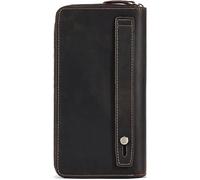 ZQDUFEA Portefeuille à Long Portefeuille Masculin pour moustiquaire Support de Carte de Visite à glissière Cadeau de Grande capacité