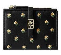 ZQDUFEA Portefeuille à Motifs à Motifs de Fleur PU en Cuir Deux Porte-Cartes pliées Sac à Main rétro pour Filles pour Filles Femmes Mignonnes Petites pièces de Monnaie Poche