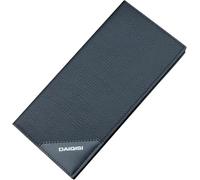 ZQDUFEA Portefeuille de Style à Long Port en Cuir PU Homme Men de l'entreprise Ouverte à craquets Multiples Slots à Cartes Embrayage de Grande capacité Sac à Main