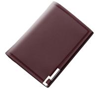 ZQDUFEA Portefeuille de Style Court pour Les Hommes Porte-Carte Cow Hide Sac à Cartes à Cartes Perceau de conducteur de Couleur de Couleur de Couleur Solide