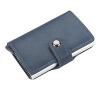ZQDUFEA Portefeuille en Aluminium en Aluminium en métal RFID Porte-Cartes protégées Sacs de pièce Portables pour Hommes Pocket 10 * 7 * 2,5 cm