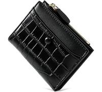 ZQDUFEA Portefeuille en Cuir en Cuir Support à Fermeture éclair à glissière Portable de Conception Courte de Conception Poche Classique Mini Sac à Main pour Femmes