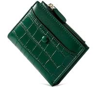 ZQDUFEA Portefeuille en Cuir en Cuir Support à Fermeture éclair à glissière Portable de Conception Courte de Conception Poche Classique Mini Sac à Main pour Femmes