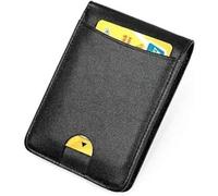 ZQDUFEA Portefeuille en Cuir RFID Protected Unisexe Coin Wallet Vintage Fashion Coin Pocket