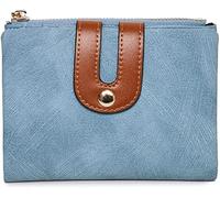 ZQDUFEA Portefeuille Portable léger Support de Carte à Boucle Simple Sac à Monnaie Mince Sacs à Monnaie Courte Mini-Pliage de Conception pièces POCKES