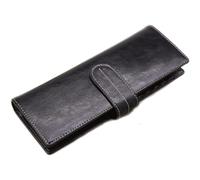 ZQDUFEA Pursements en Cuir de Portefeuille à Longue durée pour Hommes Femmes Unisexe Carte Solder Ample Grande capacité Card de Cartes à Fente Consieur Pourse