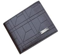ZQDUFEA Short Design Wallet Multi Card Slot Tote Bag Mode Minimaliste Stripe Porte - Monnaie Porte - Cartes Grande capacité