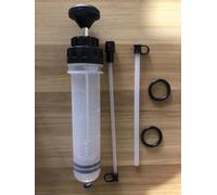 Zqeven Extracteur de liquide 200 cc, pompe d'extraction d'huile et pompe de remplissage, aspiration manuelle de carburant et remplissage, évacuation de vidange d'huile liquide