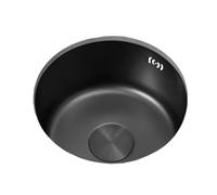 ZQFHSX Évier de Salle à Manger à Une cuve, 36 x 19 cm, résistant aux Rayures, à Double Montage, Peut être installé au-Dessus ou en Dessous du comptoir, 1 pièce. (28 x 28 x 17 cm)