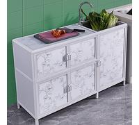 ZQFHSX Évier sur Pied en Acier Inoxydable, Station de Lavage et de préparation pour Cuisine Professionnelle, avec bac Simple Utilitaire pour Usage intérieur/extérieur, Garage ou buanderie