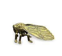 ZQGYFL Curiosités créatives Cigale d'or connaît cuivre Sculpture balancier Wang schoolwang carrière Incroyable Pendentif décoration Cadeau