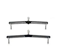 ZQINGQING Accessoires D'éQuipement De Renforcement Musculair LAT Pull Down T Bar Cable Row Attachments Fitness Training Accessories Multi Grip Spreader for Home Gym Machine(98cm)