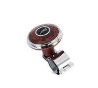 ZQINGQING Boule De Volant Tourner Le Volant Booster Spinner Bouton Rotation Roulement en métal Poignée d'alimentation en Forme de Boule(Silver)