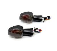 ZQINGQING Clignotant Moto Led Clignotant clignotant adapté for HONDA CB 400/600F/900F for HORNET SUPER FOUR RVT1000R VB400 VB600F VB900F RVT 1000R RC51 nouveau(Smoke)