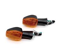 ZQINGQING Clignotant Moto Led Clignotant clignotant adapté for HONDA CB 400/600F/900F for HORNET SUPER FOUR RVT1000R VB400 VB600F VB900F RVT 1000R RC51 nouveau(Amber)