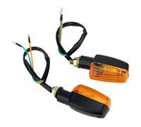 ZQINGQING Clignotant Moto Led Clignotant de moto 12V, feu position latéral, indicateur d'arrêt frein, ampoules halogènes, accessoires for Pit Bike