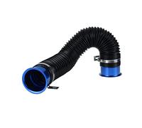 ZQINGQING Durite Admission Air Fournitures de Modification de Voiture Tube télescopique Tube de Ventilation Tuyau d'air d'admission 76MM Kit d'admission d'air Froid Extensible(Blue)