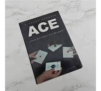 ZQION ACE By Richard Sanders Carte Tours de Magicien Accessoires de Magicien Gros Plan Illusions Gimmicks + Tutoriel Vidéo Tours de Magie Rue Kit
