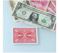 ZQION Carte fantôme par J.C Magic Tricks - Carte sélectionnée disparaît et apparaît à l'intérieur du projet de loi en gros plan illusions gadgets accessoires de mentalisme