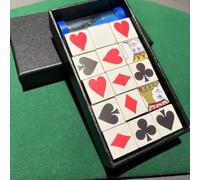 ZQION Carte Rubik Tours de magie assembler des cubes et une carte sélectionnée apparaissant Magia Close-up Illusions Gimmick Mental Prop Magicien