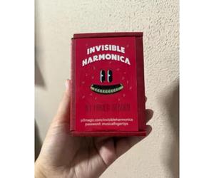 ZQION Invisible Harmonica by Fabien Magic Tricks Play Songs on Any Borrowed Objects Close-up Stage Illusions Gimmicks Mentalism Props