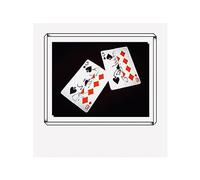 ZQION Shin Lim Carte déchirée et fusionnée Tours de magie Carte déchirée Fusion Magie Magicien Gros Plan Street Illusions Gimmicks Mentalisme Props