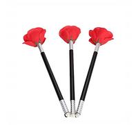 ZQION Stick to Rose Magic Tricks Canne Magic Flowers Canne Magic Wand Stage Magician Accessoires 3 pièces