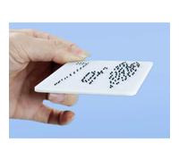 ZQION Touch of Fate Tours de magie créatifs sur le thème du braille Carte de prédiction Magia Close-up Street Illusions Gimmicks Mentalisme Accessoires de magicien professionnel (Cœur de 5)