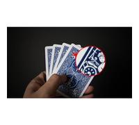 ZQION Ultimate Marked Deck (dos bleu) Tours de magie pour magicien professionnel Illusions de scène Accessoires Mentalisme Magic Gimmicks Accessoires